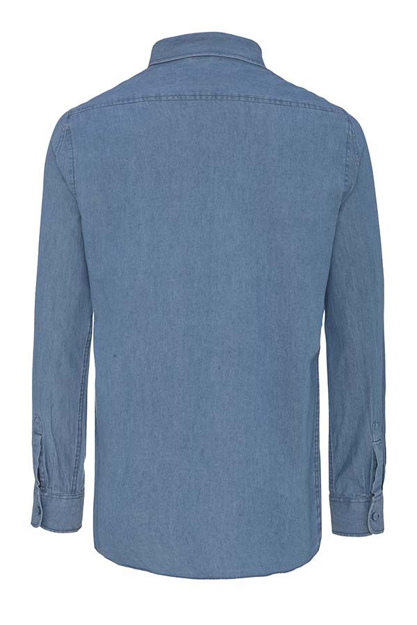 Unisex Denim Shirt | Light Blue | Robbie Barsman